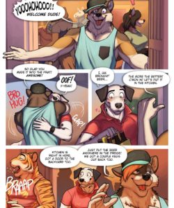 Liquid Courage 003 and Gay furries comics