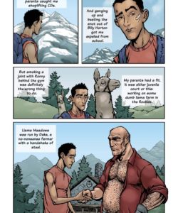 Llama Meadows 001 and Gay furries comics