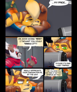 Love & Stripes 005 and Gay furries comics