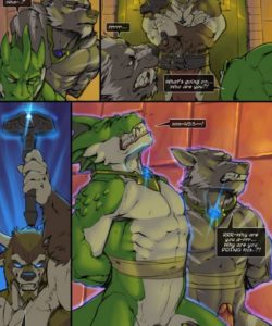 Love Thine Enemy 003 and Gay furries comics