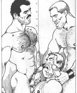 Macho Truckers 009 and Gay furries comics