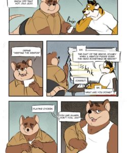 Make-Up Test 003 and Gay furries comics