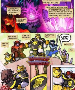 Master Beasts - The Scepter Of Bronreldrunth 003 and Gay furries comics