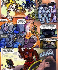 Master Beasts - The Scepter Of Bronreldrunth 004 and Gay furries comics
