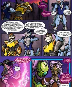 Master Beasts - The Scepter Of Bronreldrunth 008 and Gay furries comics