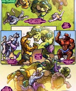 Master Beasts - The Scepter Of Bronreldrunth 010 and Gay furries comics