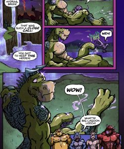 Master Beasts - The Scepter Of Bronreldrunth 021 and Gay furries comics