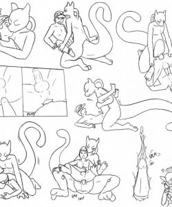 Mewtwo's Snake And Gardevoir's Retrieval 016 and Gay furries comics