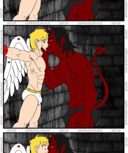 Michael And The Demon gay furry comic