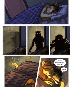 Mike’s Lion gay furry comic