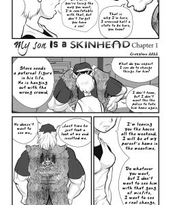 My Son Is A Skinhead 1 - The Red Book 002 and Gay furries comics