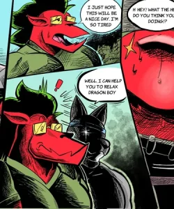 Nerd Jake Is Trapped 002 and Gay furries comics