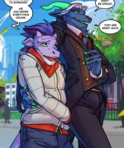 New Wonderful Suit 001 and Gay furries comics