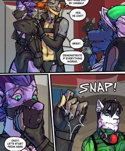 New Wonderful Suit 009 and Gay furries comics