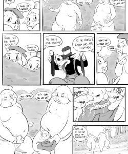 Not So Little Pig 003 and Gay furries comics