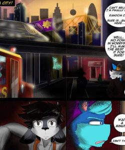 On The Road To Random City 012 and Gay furries comics