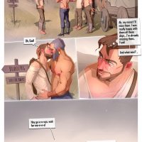 On The Road gay furry comic