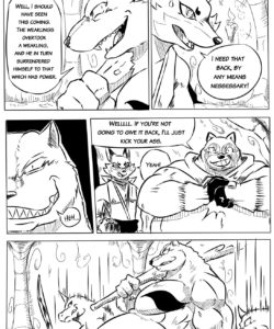 One Night Treasure gay furry comic
