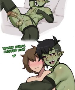 Orc Gets Succ 004 and Gay furries comics