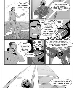 Out Of The Blue 003 and Gay furries comics