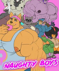 Paprika Party 1 - Naughty Boys 001 and Gay furries comics