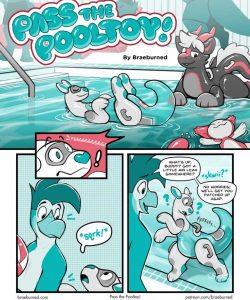 Pass The Pooltoy! 001 and Gay furries comics