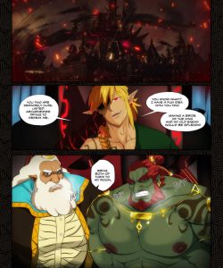 Passion In The Kingdom - Link X Ganondorf And King Rhoam 002 and Gay furries comics