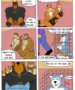 Pet Mansion gay furry comic