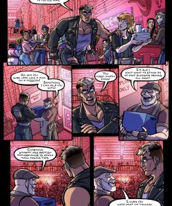 Pipeburn Cafe 005 and Gay furries comics