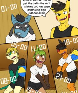 Poke Ballers - Penalty Match 011 and Gay furries comics