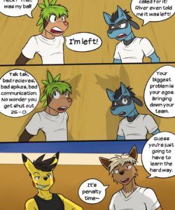 Poke Ballers - Penalty Match 014 and Gay furries comics