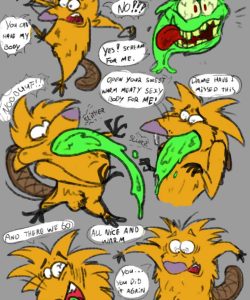 Pond Scum Returns 002 and Gay furries comics