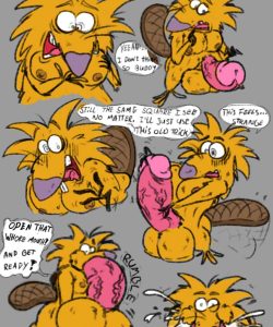 Pond Scum Returns 004 and Gay furries comics