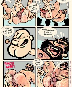Popeye And Bluto 002 and Gay furries comics
