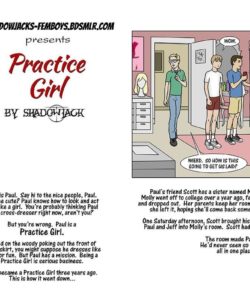 Practice Girl 001 and Gay furries comics