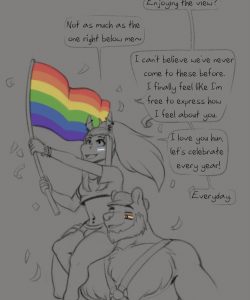 Pride Before The Photo 010 and Gay furries comics