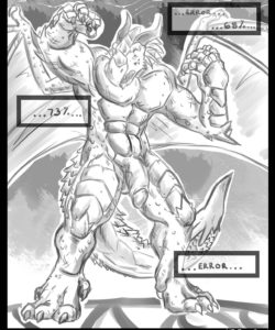 Red Dragon Transformation 004 and Gay furries comics