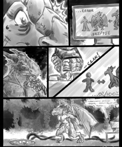 Red Dragon Transformation 005 and Gay furries comics
