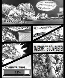 Red Dragon Transformation 007 and Gay furries comics