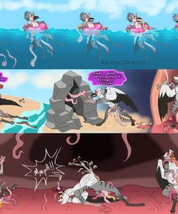 Relaxing Day At The Beach 004 and Gay furries comics