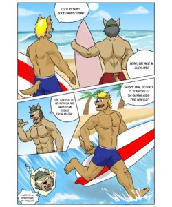 Ride The Wave 002 and Gay furries comics