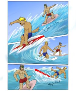 Ride The Wave 003 and Gay furries comics