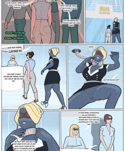 Robot Maid 015 and Gay furries comics