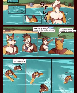 RudderButt Lake 008 and Gay furries comics