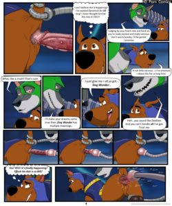 Scooby's Dreams Come True 001 and Gay furries comics