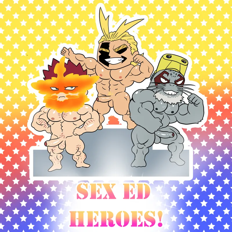 Sex Ed Heroes! gay furry comic