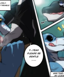 Shark Service 004 and Gay furries comics