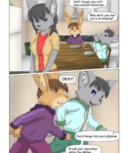 Sleepover Party 1 - A Different Game 003 and Gay furries comics