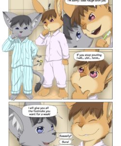 Sleepover Party 1 - A Different Game 018 and Gay furries comics