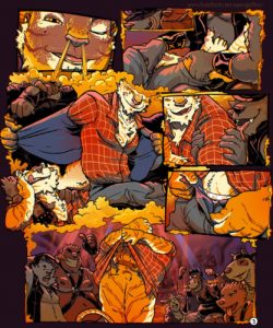 Smoke & Leather 003 and Gay furries comics